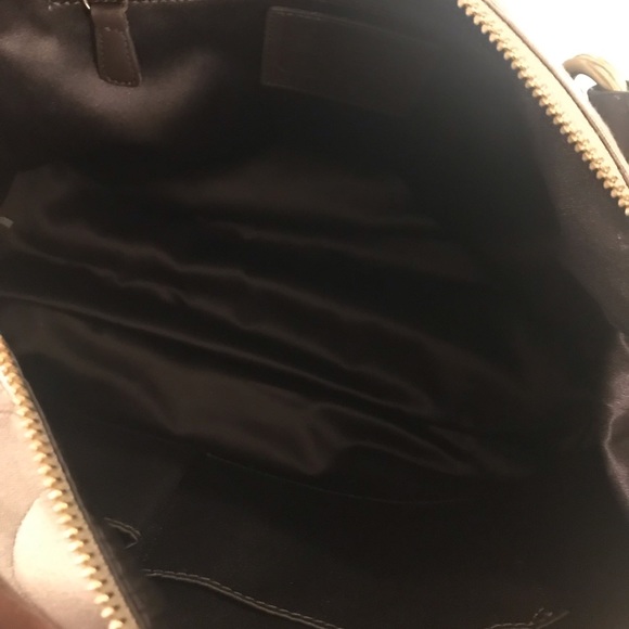 Coach Signature Campbell Large Satchel Bag Khaki - Picture 8 of 8